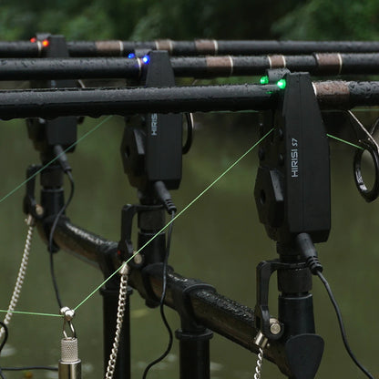 Wireless Carp Fishing Alarm Set with Camping Light S7-4D by HitMyNeed