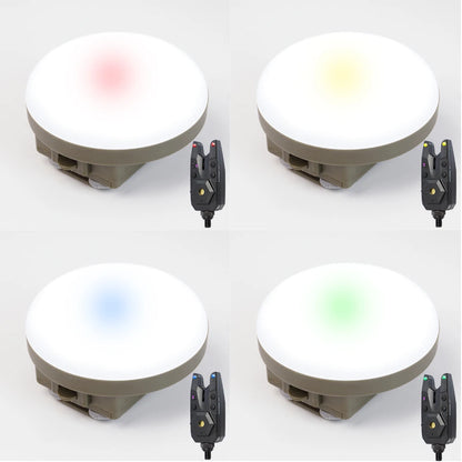 Wireless Carp Fishing Alarm Set with Camping Light S7-4D by HitMyNeed