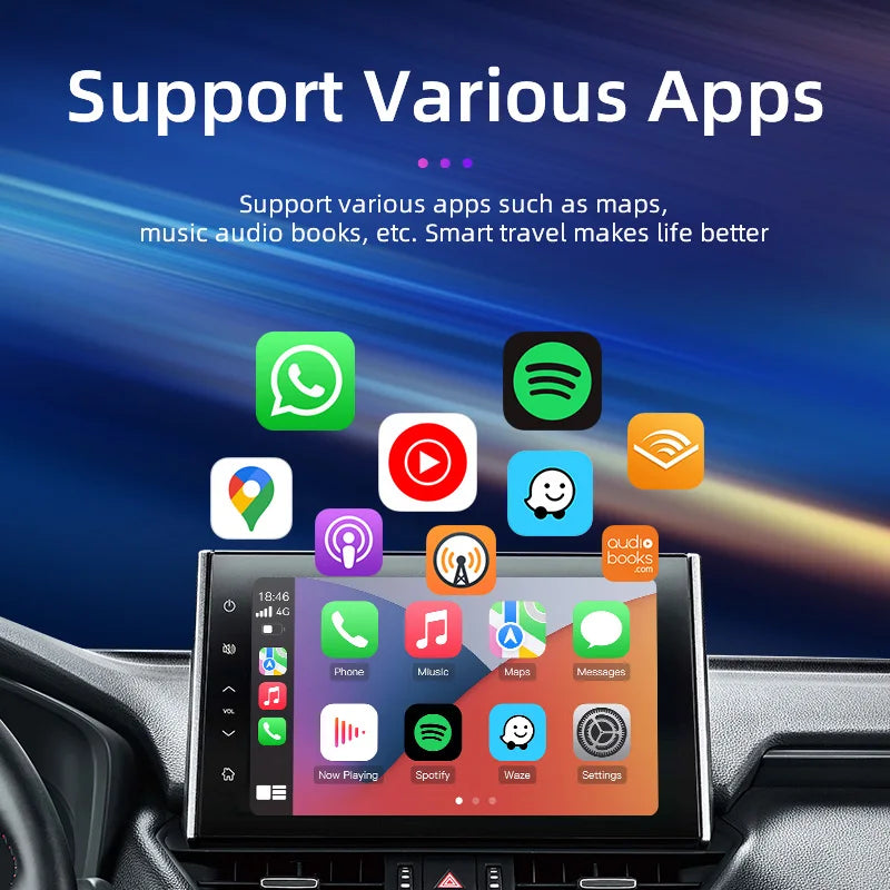 Wireless CarPlay & Android Auto USB Adapter by HitMyNeed