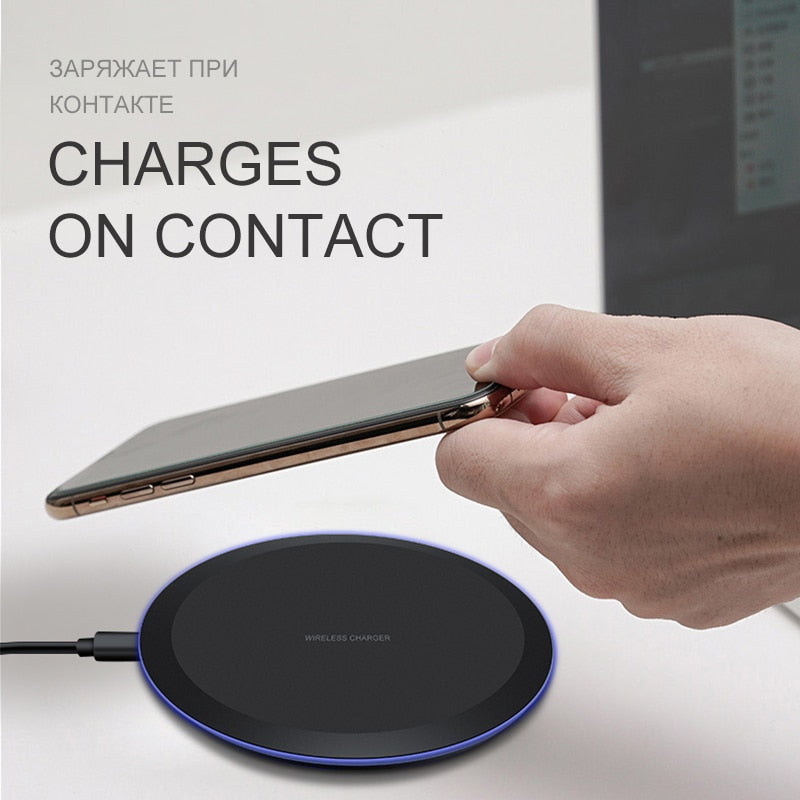Wireless Charging Pad Power Charger 5W Qi Compatible by HitMyNeed