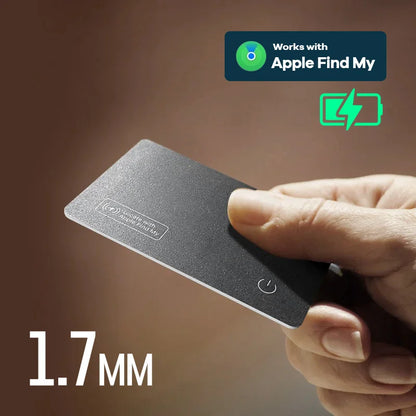 Wireless Charging Tracker Card with Wallet GPS Tag by HitMyNeed