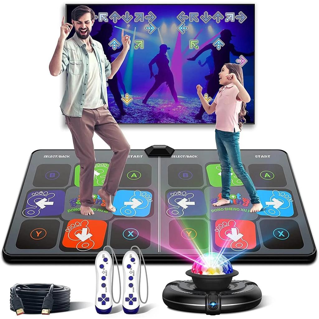 Wireless Dance Mat Game for TV & PC, Double Player by HitMyNeed