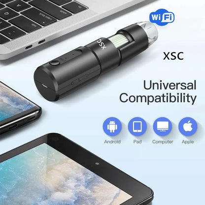 Wireless Dermatoscope 1000X Skin & Scalp Analyzer by HitMyNeed