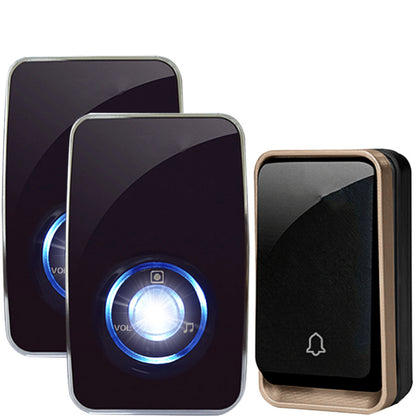 Wireless Doorbell with Night Light Sensor, 150m Range by HitMyNeed