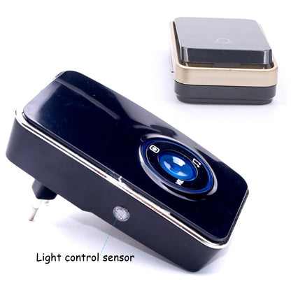 Wireless Doorbell with Night Light Sensor, 150m Range by HitMyNeed