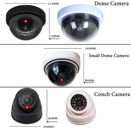 Wireless Dummy Dome CCTV Camera with Flashing LED by HitMyNeed