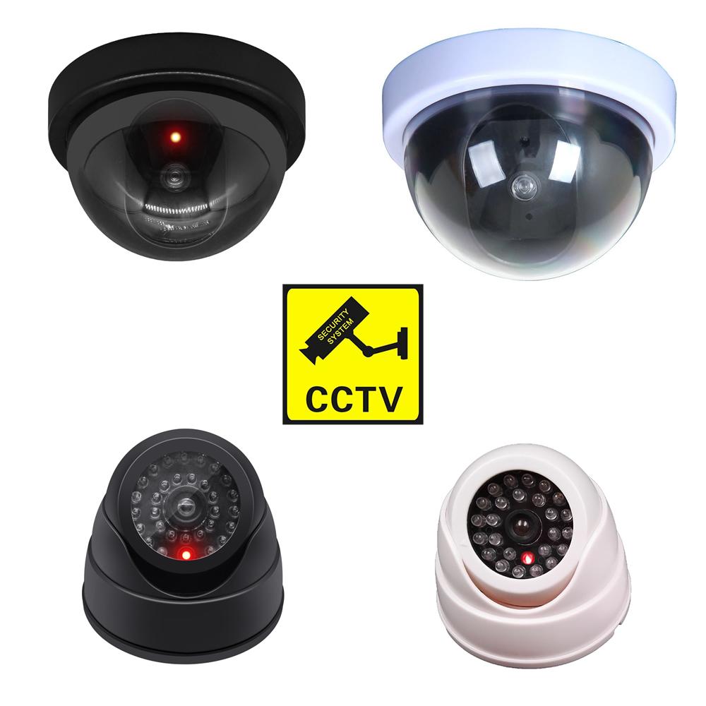 Wireless Dummy Dome CCTV Camera with Flashing LED by HitMyNeed