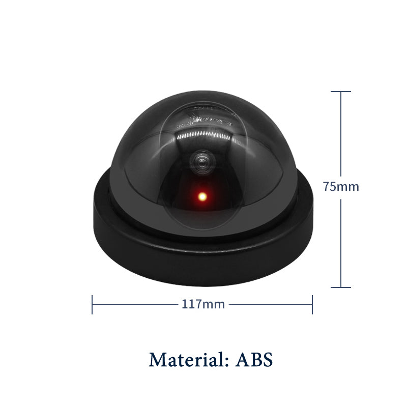 Wireless Dummy Dome CCTV Camera with Flashing LED by HitMyNeed