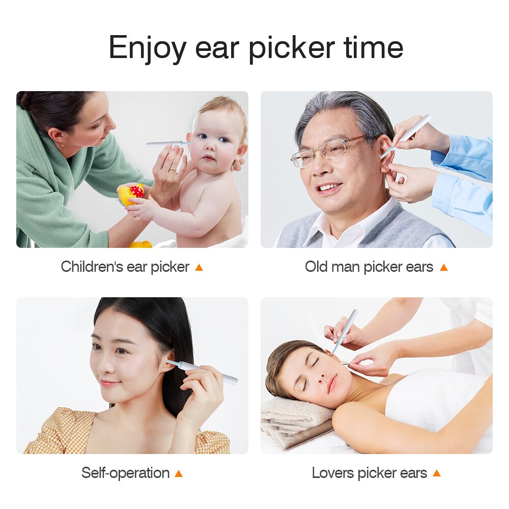 Wireless Ear Camera Otoscope with 1080P Endoscope by HitMyNeed