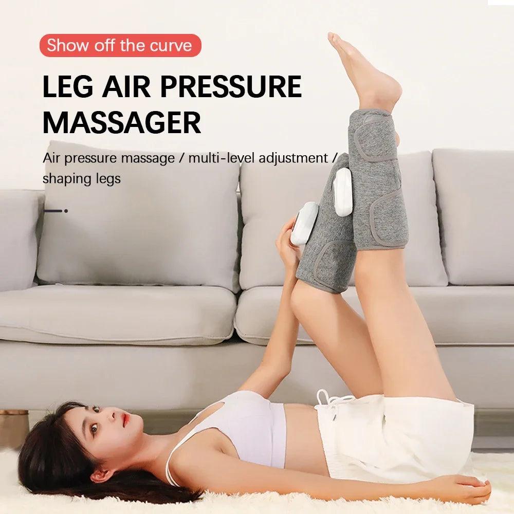 Wireless Electric Air Compression Leg & Calf Massager by HitMyNeed