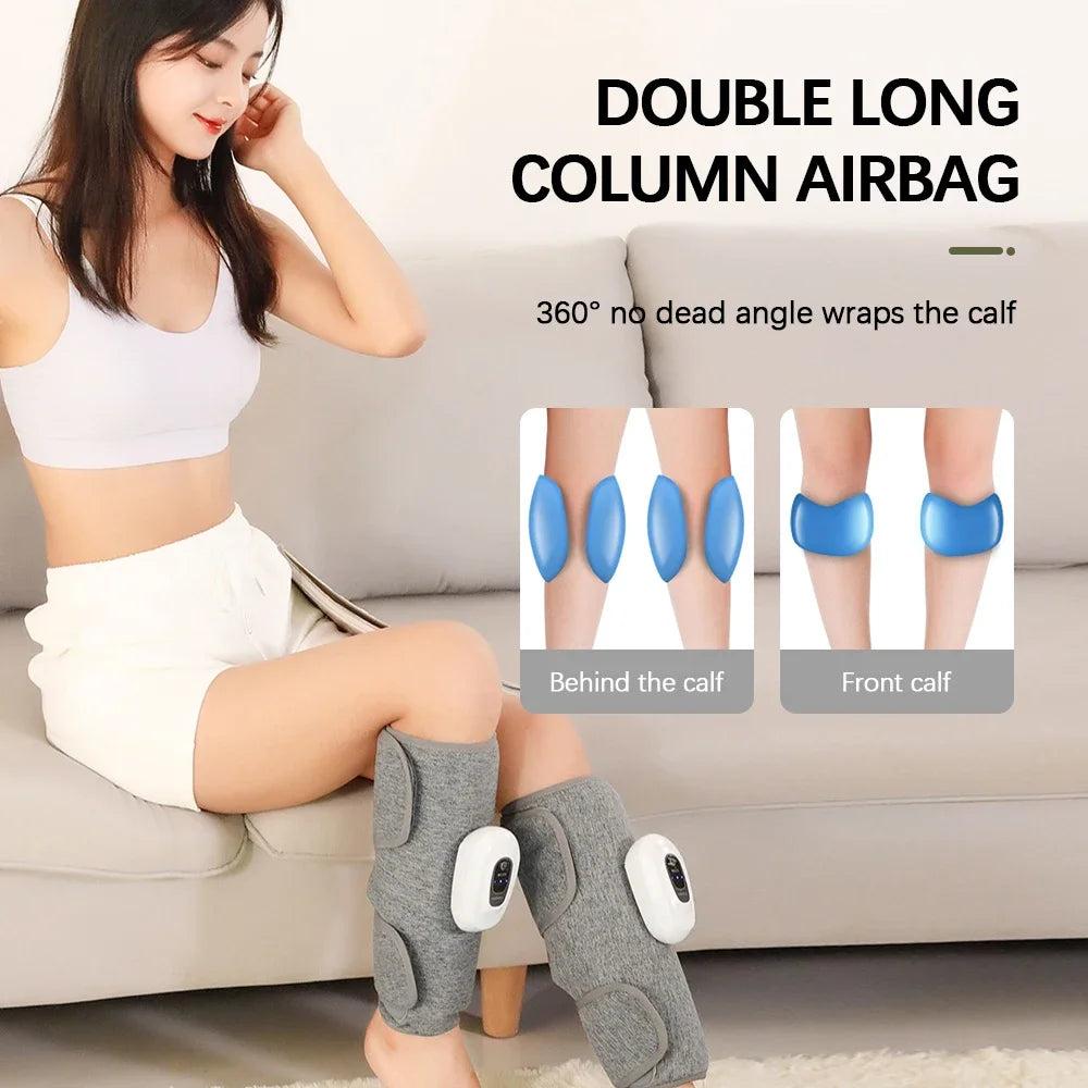 Wireless Electric Air Compression Leg & Calf Massager by HitMyNeed