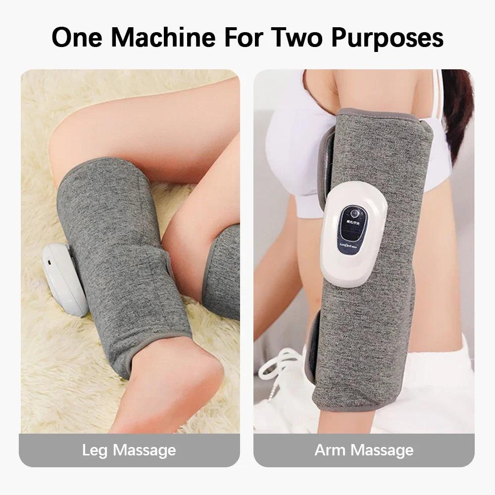 Wireless Electric Air Compression Leg & Calf Massager by HitMyNeed