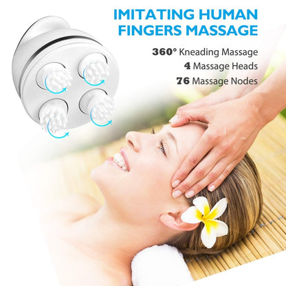 Wireless Electric Head Massager Scalp Vibrator by HitMyNeed