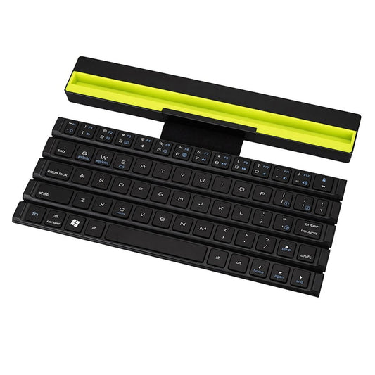 Wireless Folding Bluetooth Keyboard for Mobile Devices black by HitMyNeed