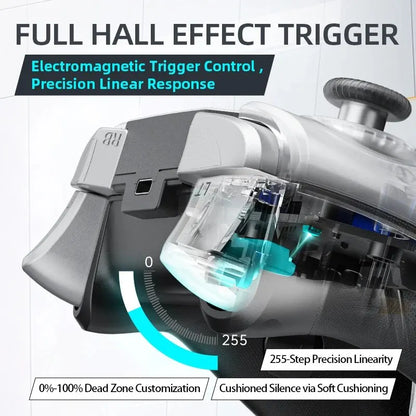 Wireless Hall-Effect Gamepad for Switch, PC & Mobile by HitMyNeed