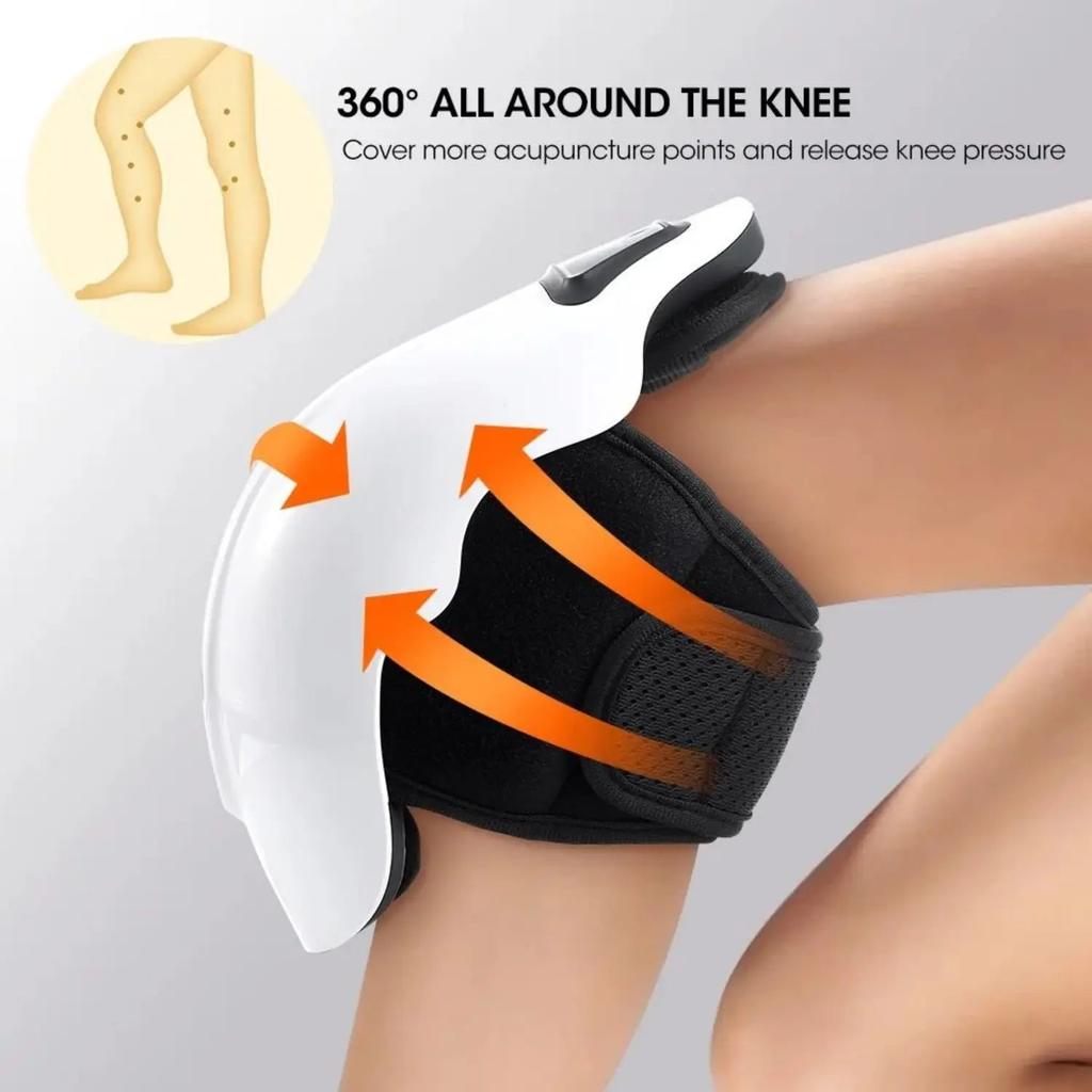 Wireless Heated Knee Massager with Vibration by HitMyNeed