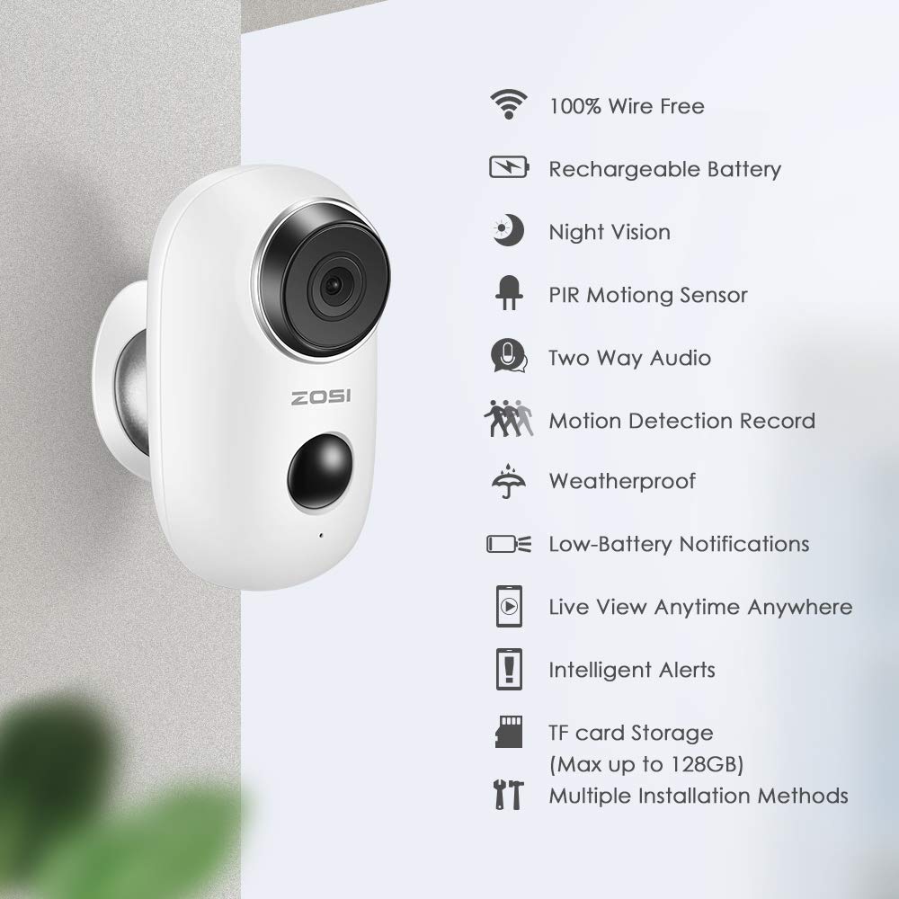 Wireless Indoor Outdoor CCTV Security Camera 720p by HitMyNeed