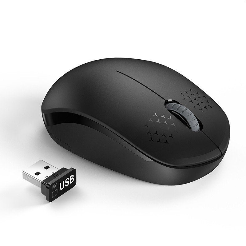Wireless Laptop Mouse 2.4G Silent Travel Mouse by HitMyNeed