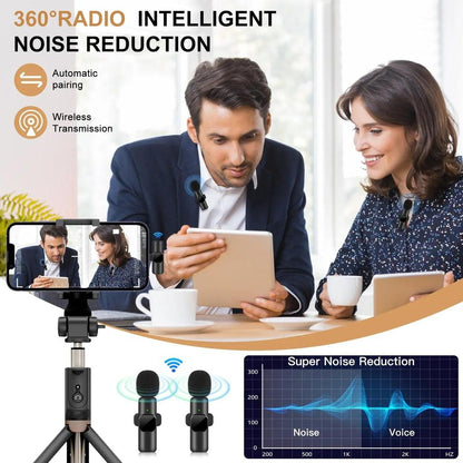 Wireless Lavalier Microphone for Phone & Camera by HitMyNeed