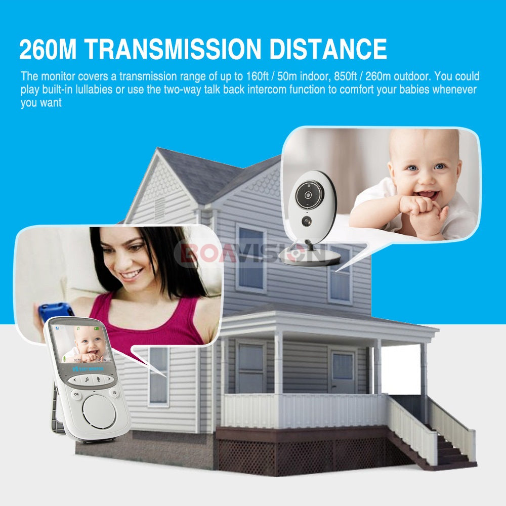 Wireless LCD Baby Monitor Camera with Audio & Night Vision by HitMyNeed