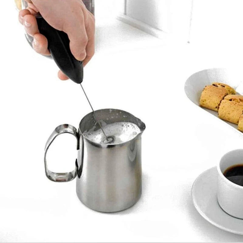 Wireless Milk Frother & Coffee Whisk Mixer by HitMyNeed