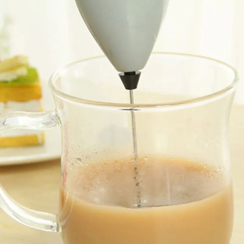 Wireless Milk Frother & Coffee Whisk Mixer by HitMyNeed