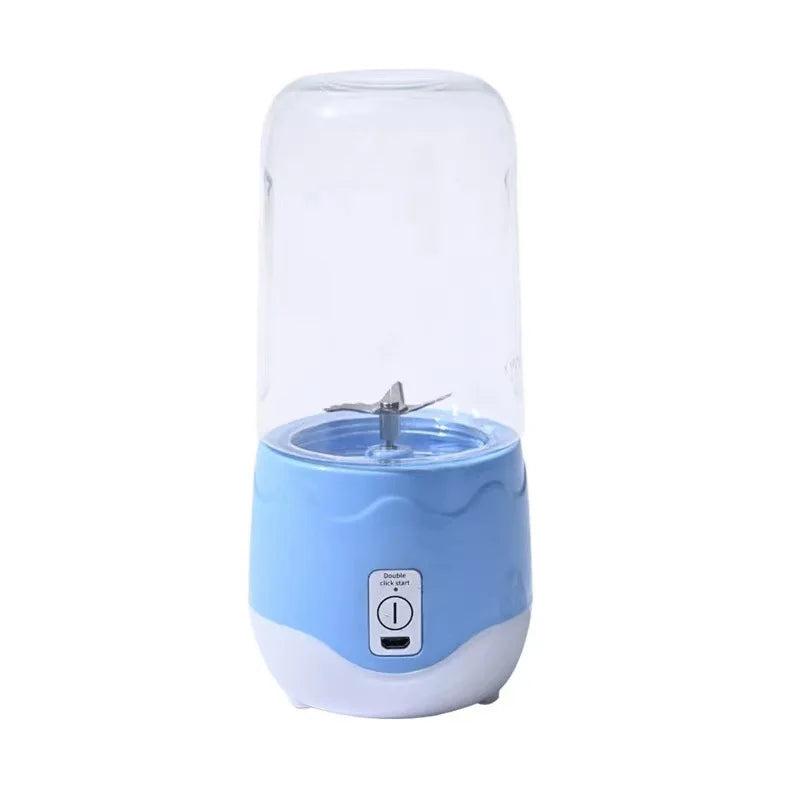 Wireless Mini Portable Blender Juicer Cup blue by HitMyNeed