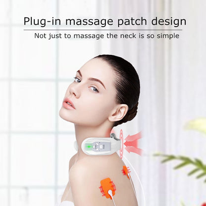 Wireless Neck Electric Massager with Heat & Remote by HitMyNeed
