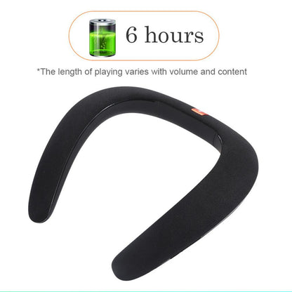 Wireless Neckband Bluetooth Speaker with Mic by HitMyNeed