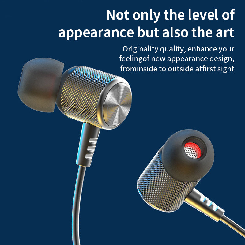 Wireless Neckband Bluetooth Sports Headphones with Mic by HitMyNeed