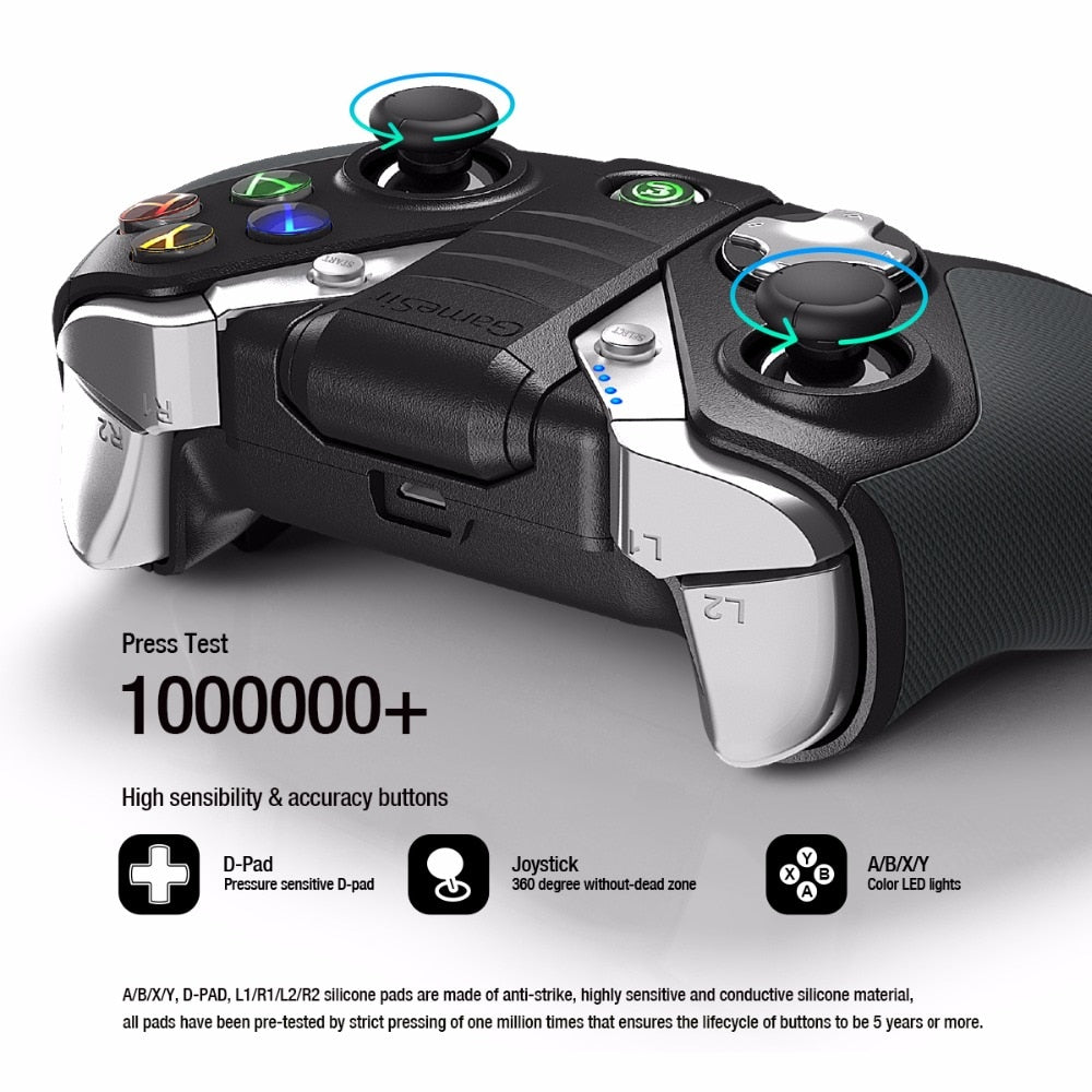 Wireless Phone Controller with Adjustable Mobile Holder by HitMyNeed