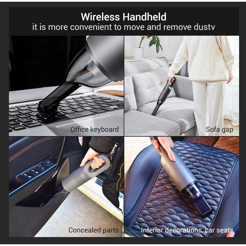 Wireless Portable Car Vacuum Cleaner by HitMyNeed