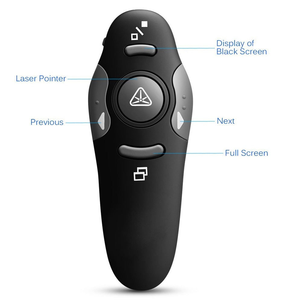 Wireless PowerPoint Remote with Laser Pointer by HitMyNeed