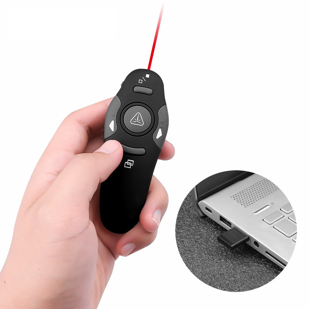 Wireless Presentation Clicker with Laser Pointer by HitMyNeed