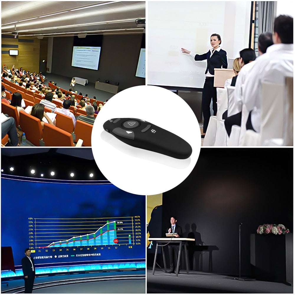 Wireless Presentation Clicker with Laser Pointer by HitMyNeed