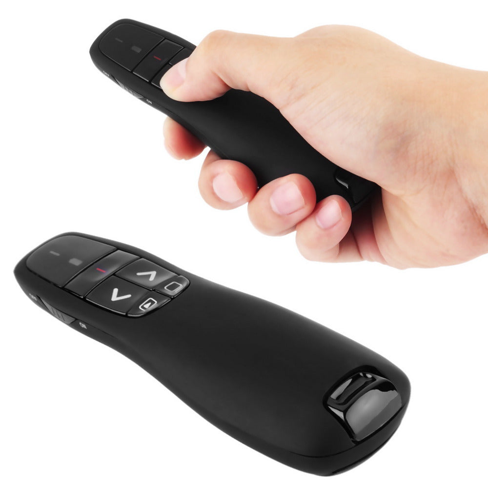 Wireless Presenter Clicker with Red Laser Pointer by HitMyNeed