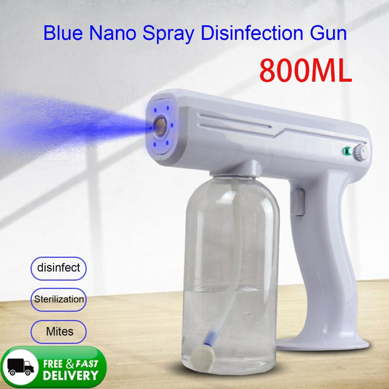 Wireless Rechargeable Alcohol Disinfection Spray Gun by HitMyNeed