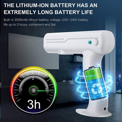 Wireless Rechargeable Alcohol Disinfection Spray Gun by HitMyNeed