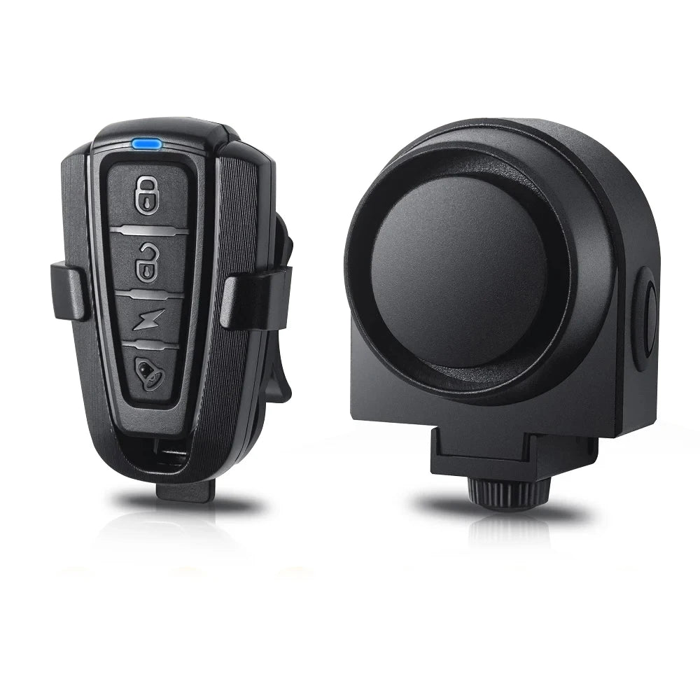 Wireless Rechargeable Bike & Motorcycle Motion Alarm by HitMyNeed