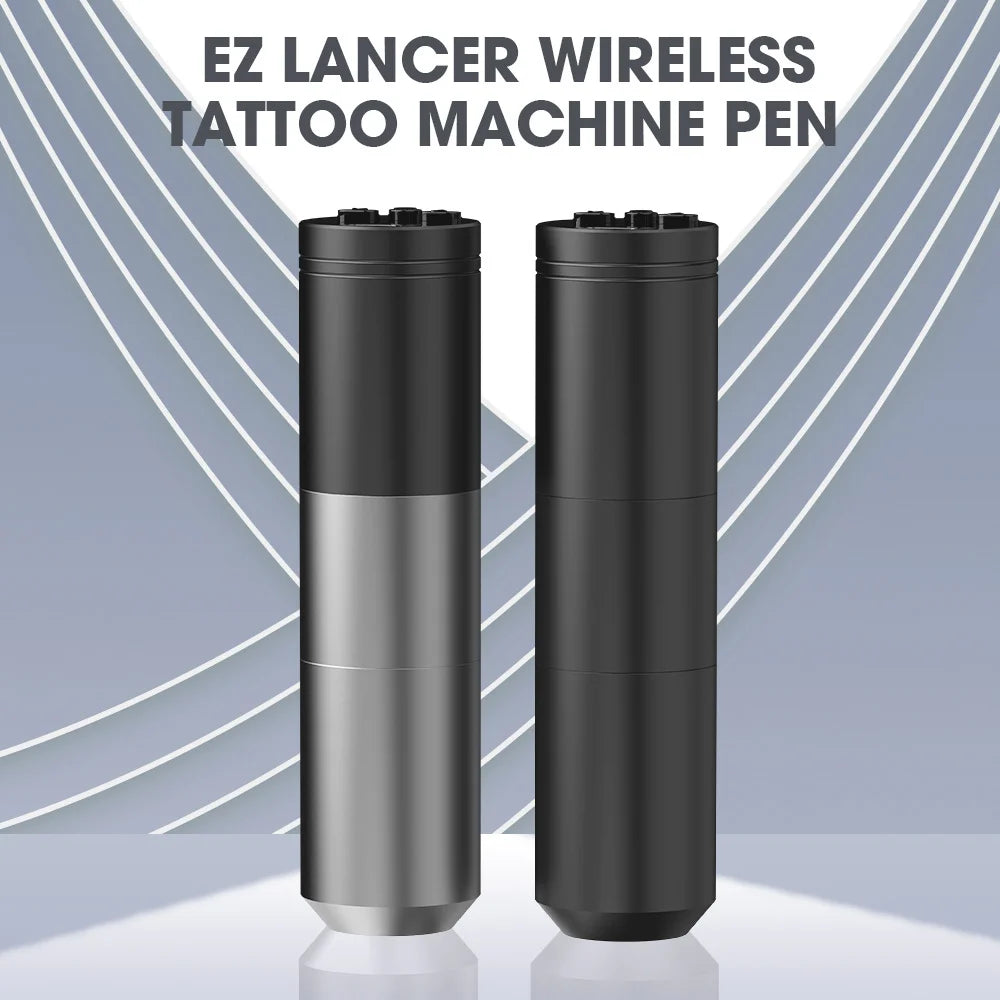 Wireless Rotary Tattoo Pen with LED & Battery Pack by HitMyNeed