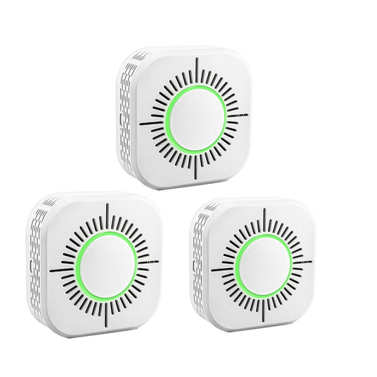 Wireless Smoke Alarm Detector Set (3 Pack) by HitMyNeed