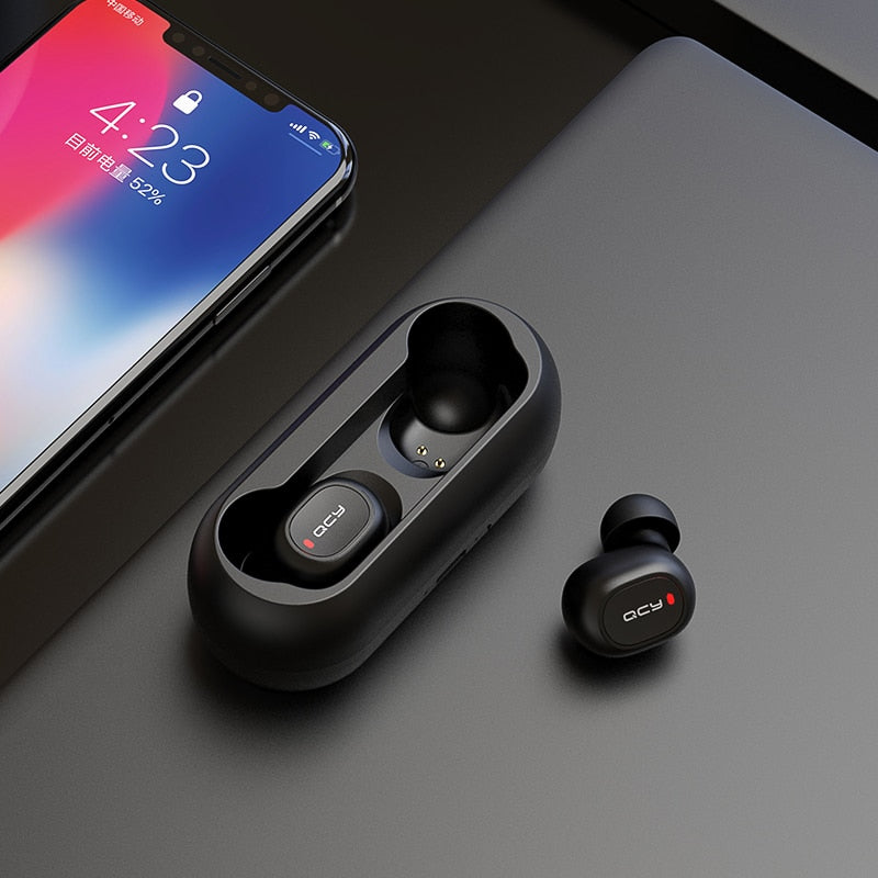 Wireless Stereo Bluetooth Earbuds with Charging Case by HitMyNeed
