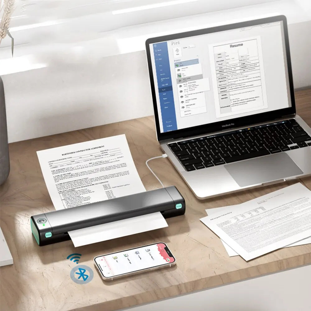 Wireless Thermal Tattoo Stencil Printer A4 by HitMyNeed