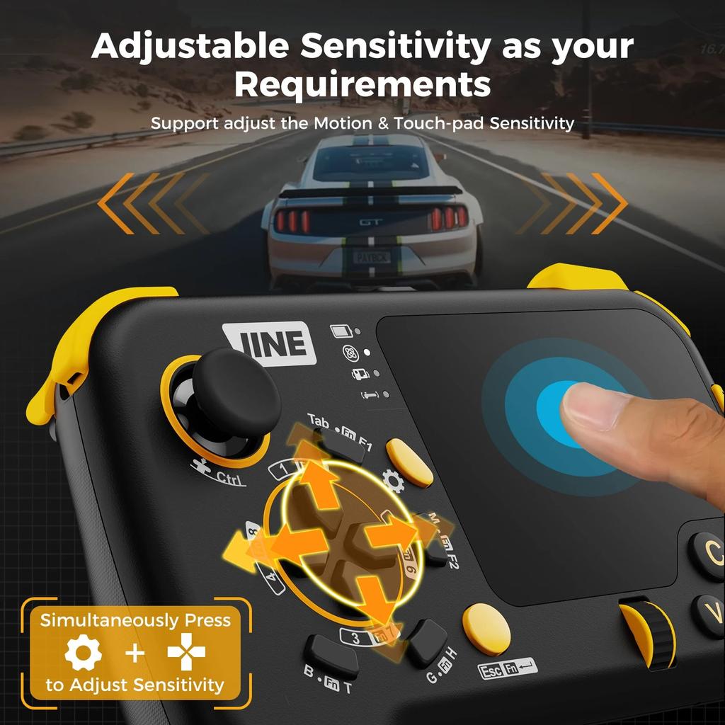 Wireless Touchpad Keyboard & Mouse Pad Combo by HitMyNeed