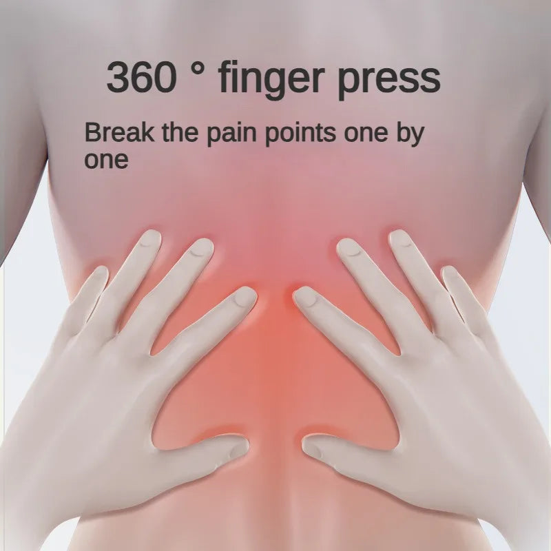 Wireless Trapezius Shiatsu Massage Pillow with Heat by HitMyNeed