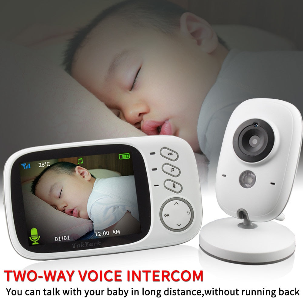 Wireless Video Baby Monitor with 3.2" LCD Screen by HitMyNeed