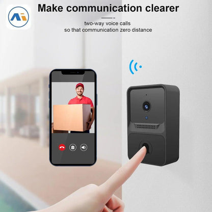 Wireless Video Doorbell with WiFi & Night Vision by HitMyNeed