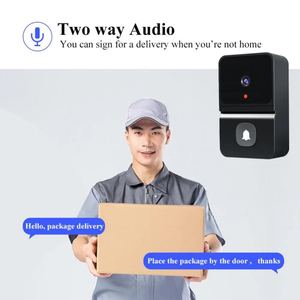 Wireless Video Doorbell with WiFi & Night Vision by HitMyNeed