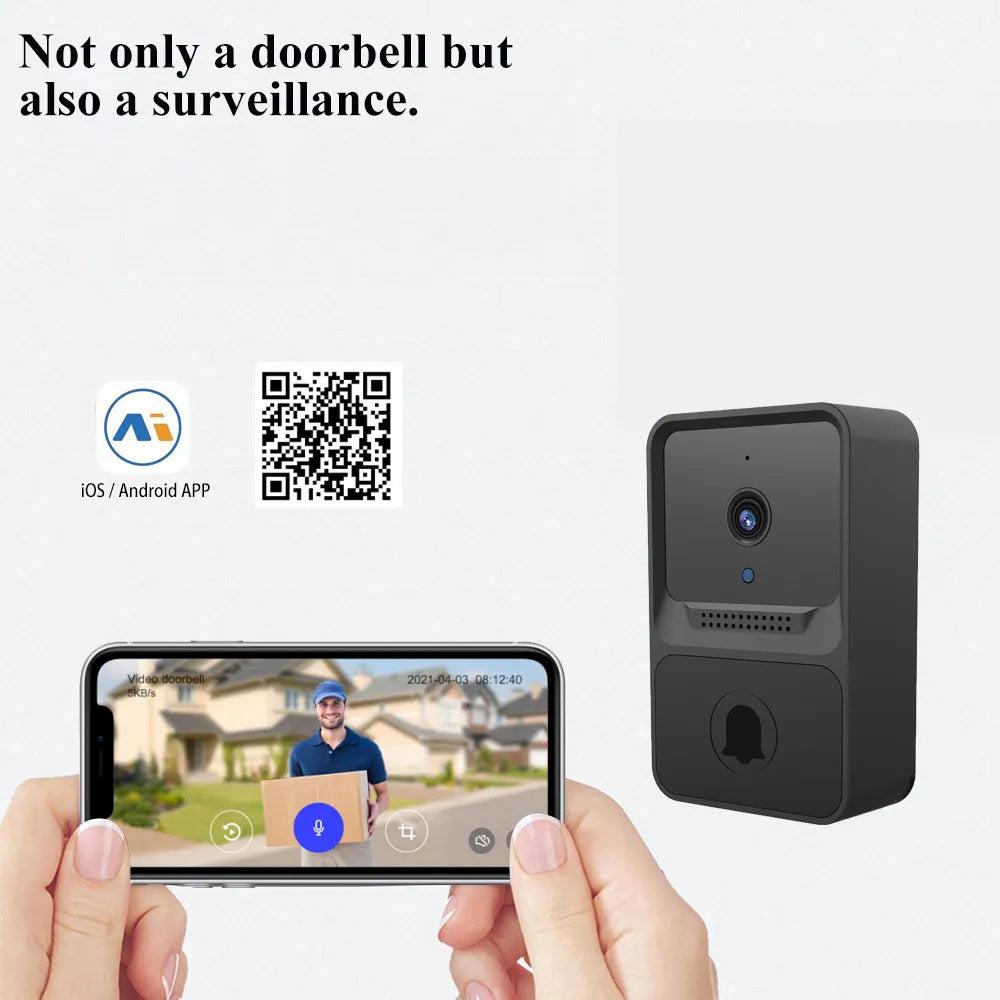 Wireless Video Doorbell with WiFi & Night Vision by HitMyNeed