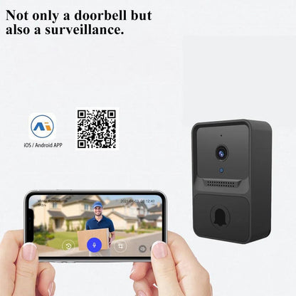 Wireless Video Doorbell with WiFi & Night Vision by HitMyNeed